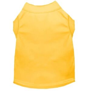 Blank Pet Shirts 10-Pk, Yellow XS (Fits 0-3 lbs)